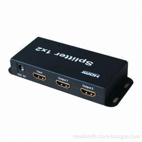 HDMI® Splitter with 1 x 2, 4 x 2K Resolution, Supports 3D